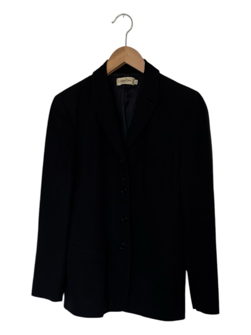 Calvin Klein Blazer Jacket Women's Size 6 Black
